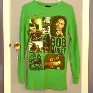 Zion Rootswear Bob Marley Thermal Long Sleeve